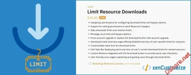 [XenCustomize] Limit Resource Downloads
